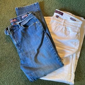 Two Pairs of Woman Jeans